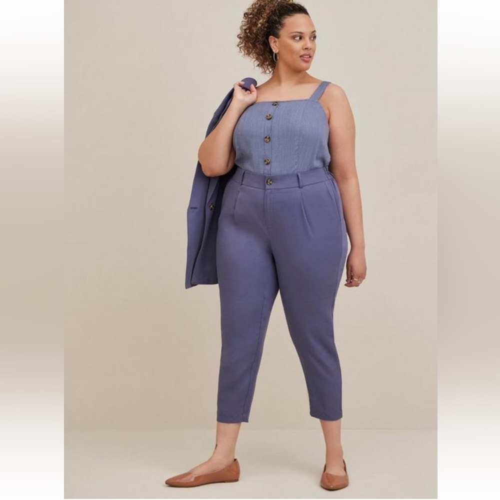 Torrid Women’s Slim Linen Taper Pants